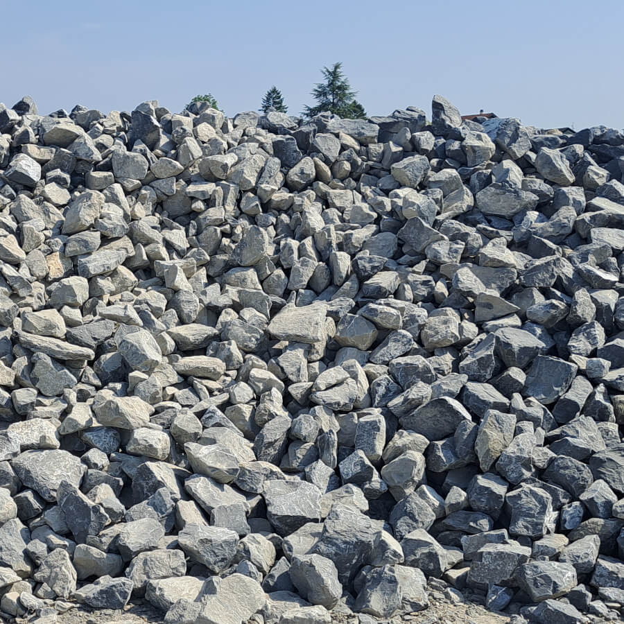 Pierre à gabion 60/300 concassé calcaire