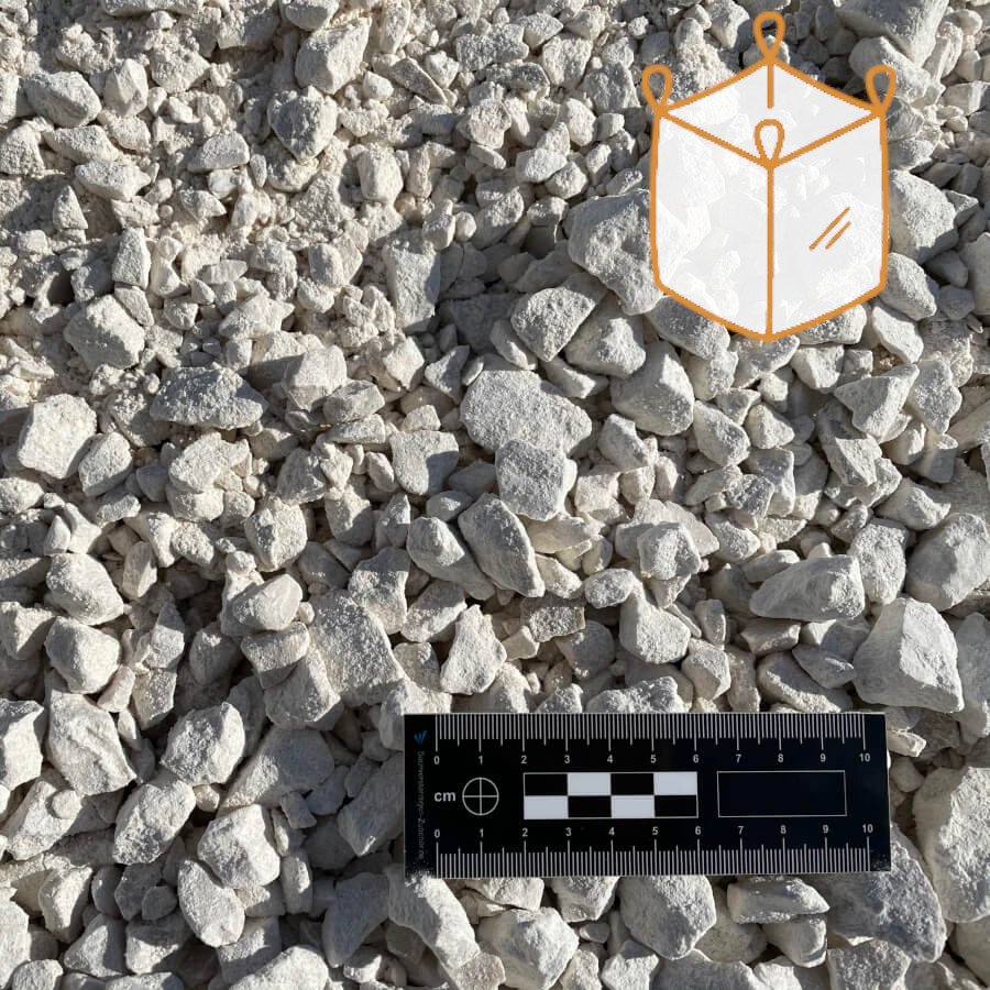 Grave 0/20 concassé calcaire - Big bag 1500kg