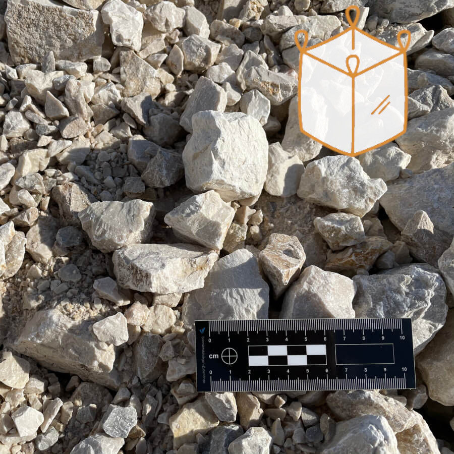 GR0-63CC-VM01 1 Grave 0/63 concassé calcaire - Big bag 1500kg