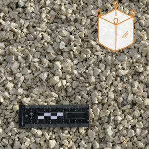 Gravier 4/10 concassé calcaire - Big bag 1500kg