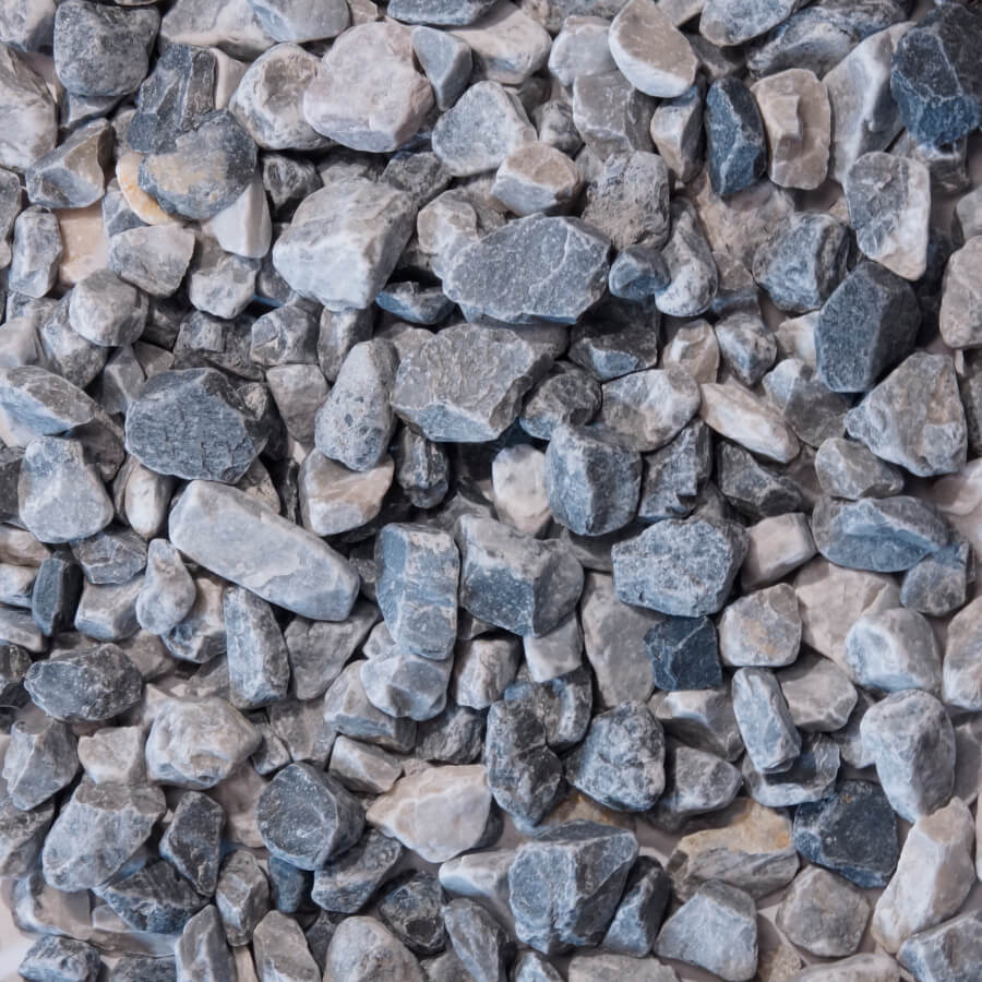 Gravier Ice Blue roulé 8/16