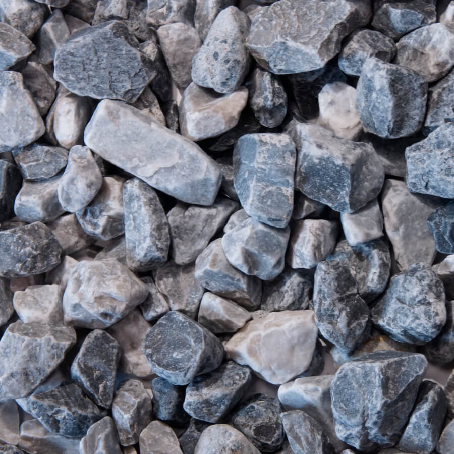 Gravier Ice Blue roulé 8/16